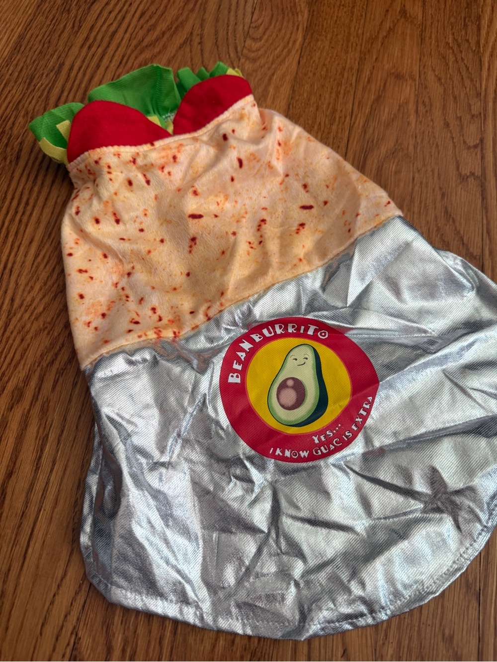 Rubies burrito medium dog costume